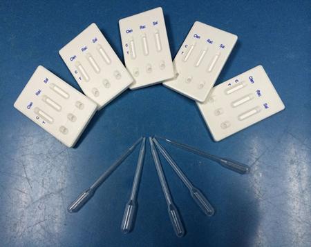 Clenbuterol-Ractopamine-Salbutamal Trivalent Rapid Test Strip